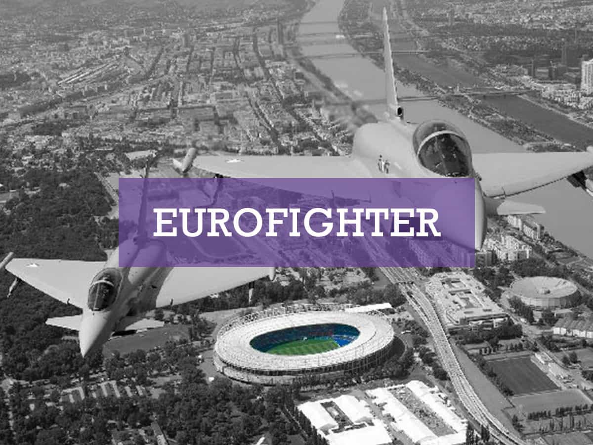 Eurofighter über Wien - Foto Bundesheer Markus Zinner