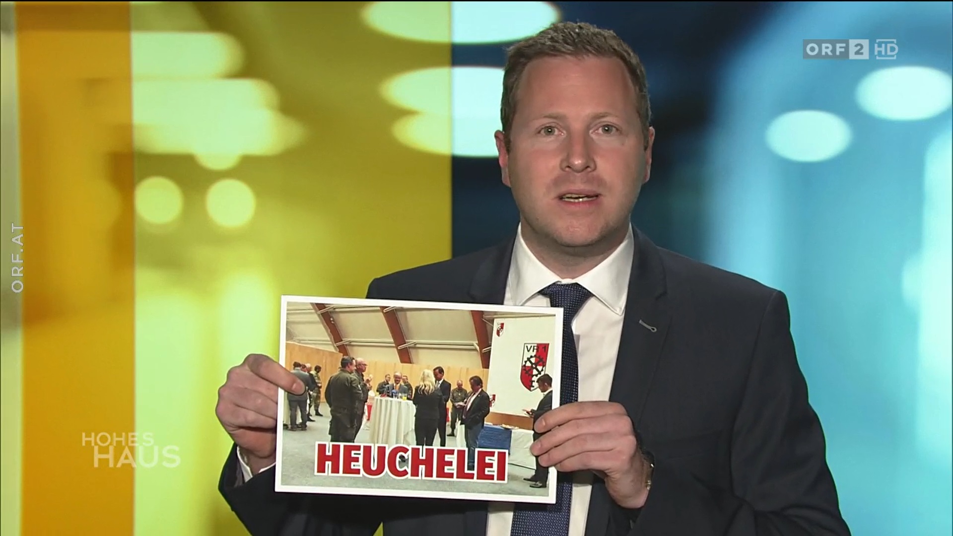 Michael Schnedlitz - ORF 2 - Screenshot Hohes Haus